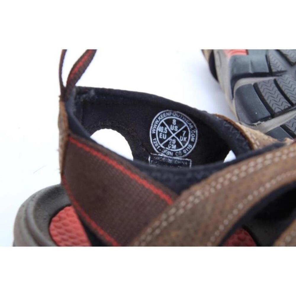 KEEN SANDALS shoes slip on mens leather hiking beach sz 8 eur 40. 5 - Picture 10 of 10